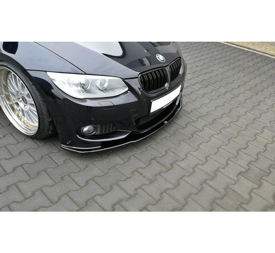 Maxton Design FRONT SPLITTER V.1 passend voor BMW 3 E92 M-PACK FACELIFT
