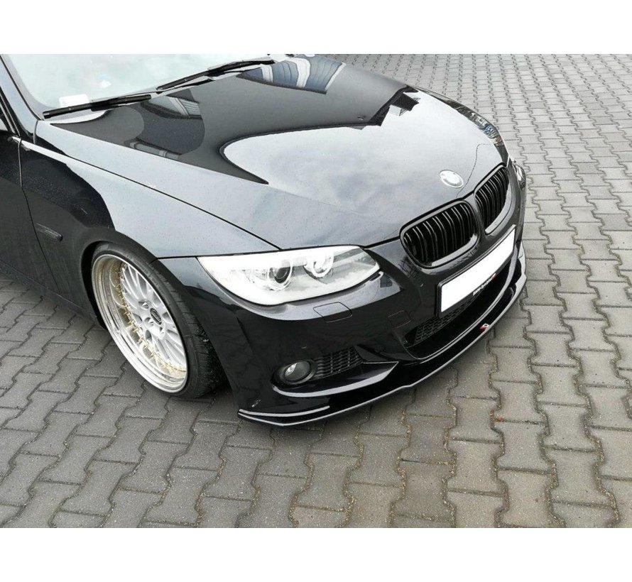 Maxton Design FRONT SPLITTER V.1 passend voor BMW 3 E92 M-PACK FACELIFT