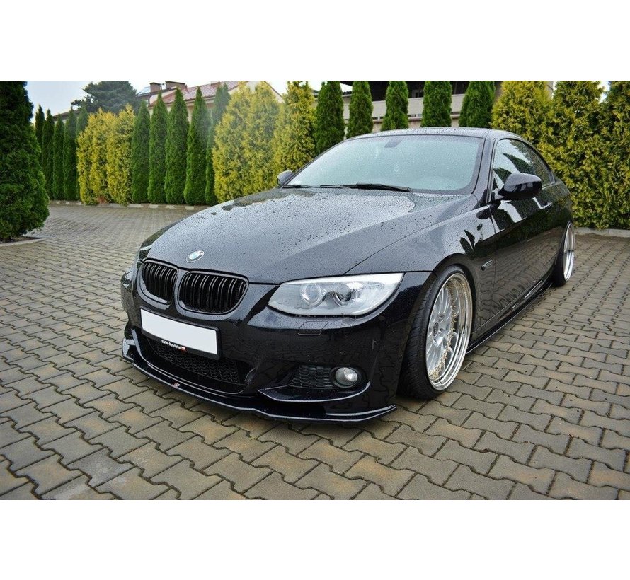 Maxton Design FRONT SPLITTER V.2 BMW 3 E92 M-PACK FACELIFT