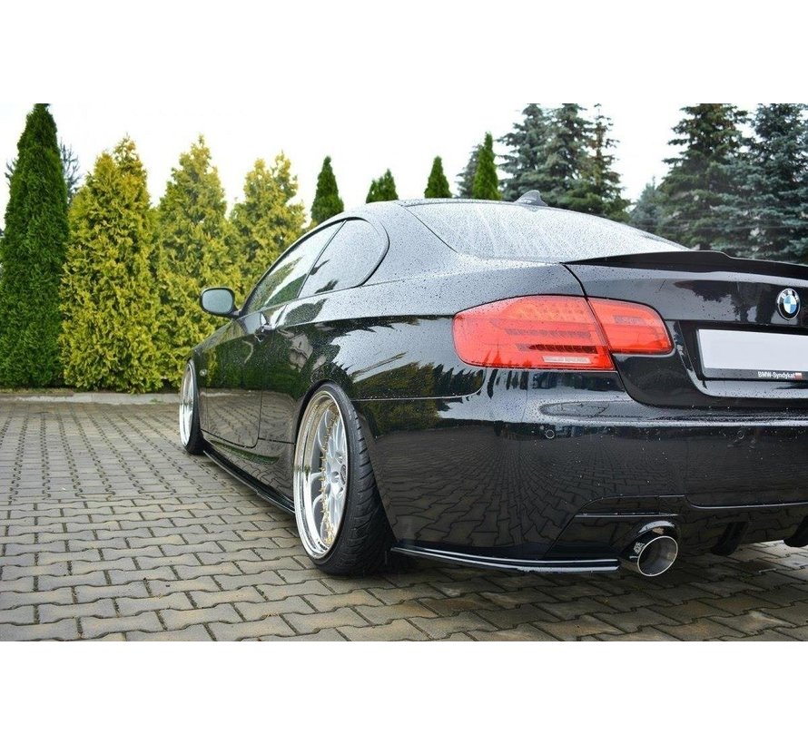 Maxton Design REAR SIDE SPLITTERS BMW 3 E92 M-PACK FACELIFT