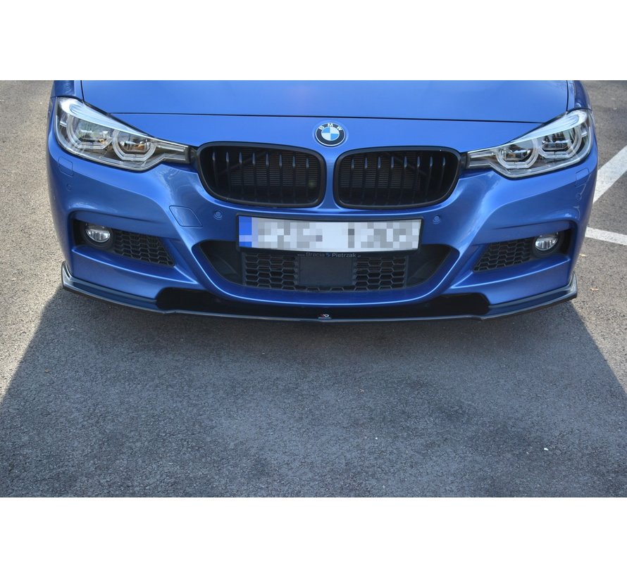 Maxton Design FRONT SPLITTER passend voor BMW 3-SERIES F30 FL SEDAN M-SPORT