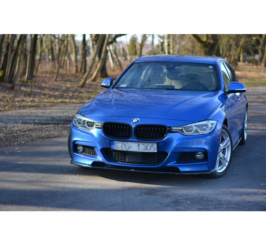 Maxton Design FRONT SPLITTER passend voor BMW 3-SERIES F30 FL SEDAN M-SPORT