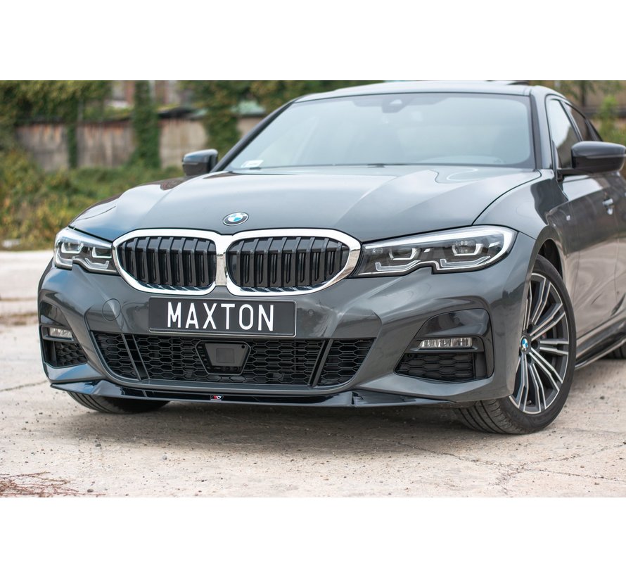 Maxton Design FRONT SPLITTER V.1 passend voor BMW 3 G20 M-pack