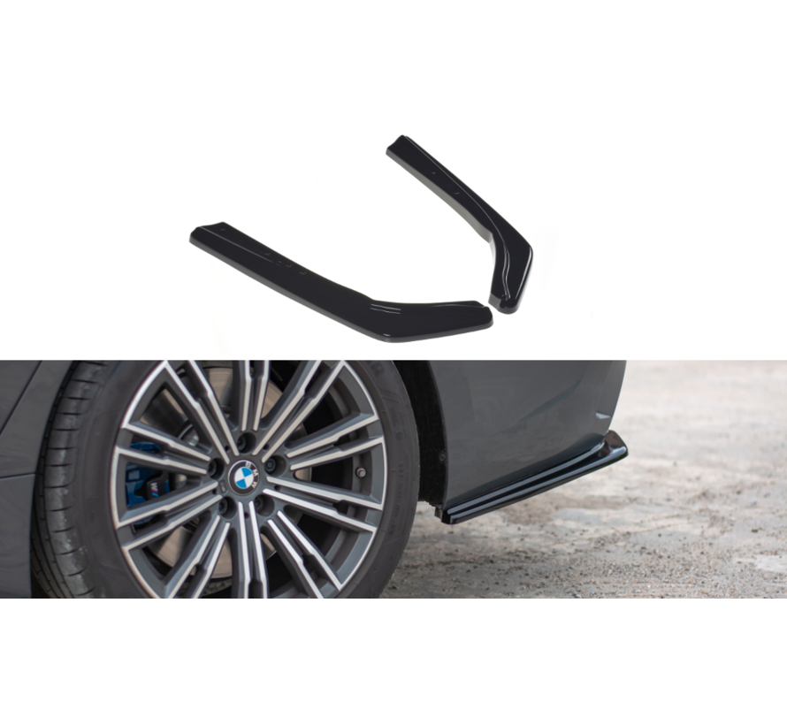 Maxton Design REAR SIDE SPLITTERS passend voor BMW 3 G20 M-pack