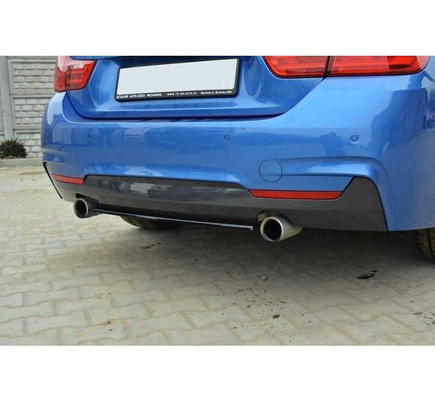 Maxton Design CENTRAL REAR DIFFUSER BMW 4 F32 M-PACK (without vertical bars)