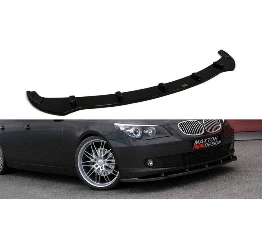 Maxton Design FRONT SPLITTER passend voor BMW 5 E60 / E61 (FACELIFT MODEL)