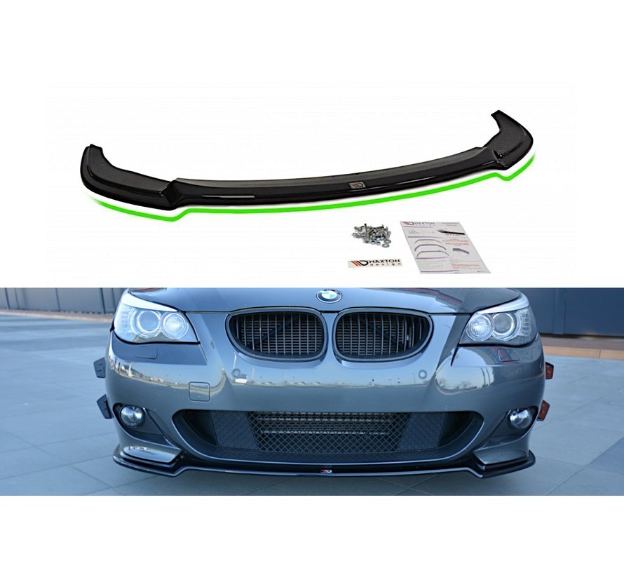 Maxton Design FRONT SPLITTER passend voor BMW 5 E60/61 M-PACK