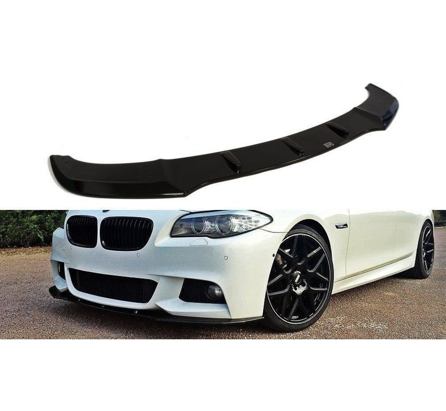 Maxton Design FRONT SPLITTER V.1 passend voor BMW 5 F10/F11 MPACK