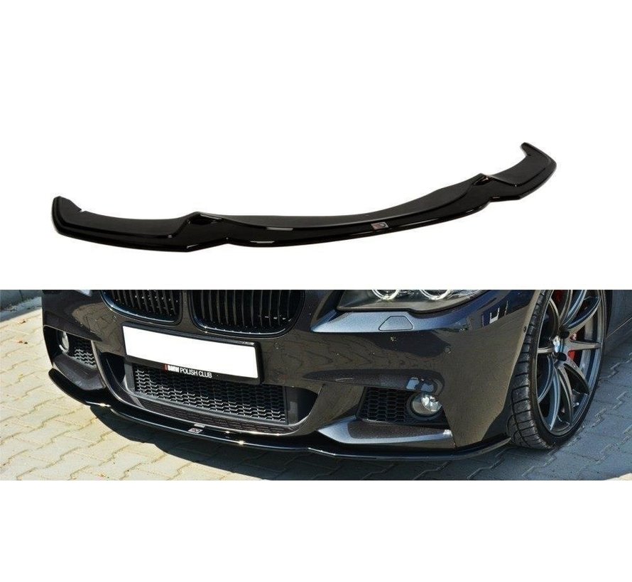 Maxton Design FRONT SPLITTER V.2 passend voor BMW 5 F10/F11 MPACK