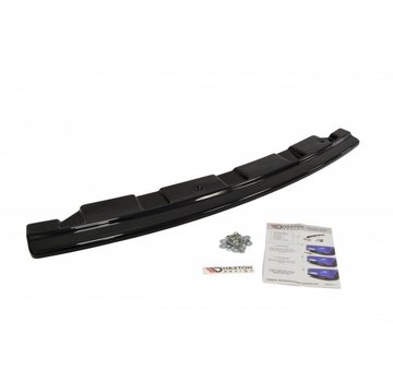 Maxton Design Maxton Design CENTRAL REAR DIFFUSER BMW 5 F11 M-PACK - without vertical bars (fits two single exhaust ends)