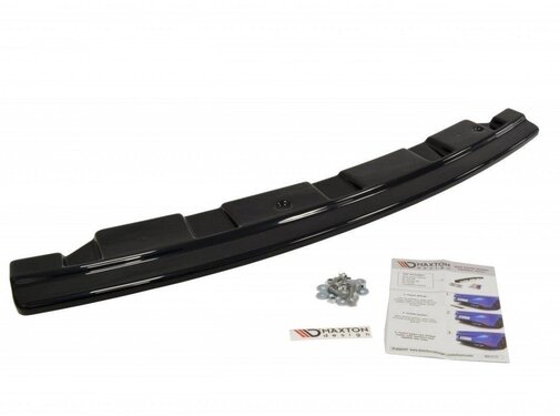Maxton Design Maxton Design CENTRAL REAR DIFFUSER passend voor BMW 5 F11 M-PACK - without vertical bars (fits two single exhaust ends)