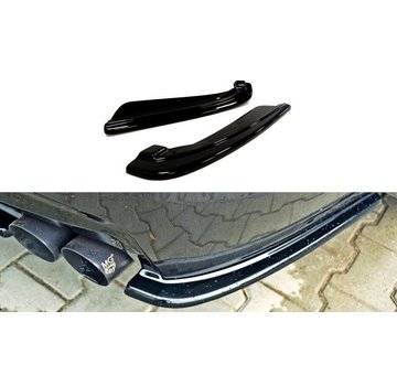 Maxton Design Maxton Design REAR SIDE SPLITTERS BMW 5 F11 M-PACK (fits two double exhaust ends)