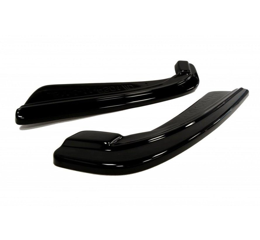 Maxton Design REAR SIDE SPLITTERS passend voor BMW 5 F11 M-PACK (fits two single exhaust ends)