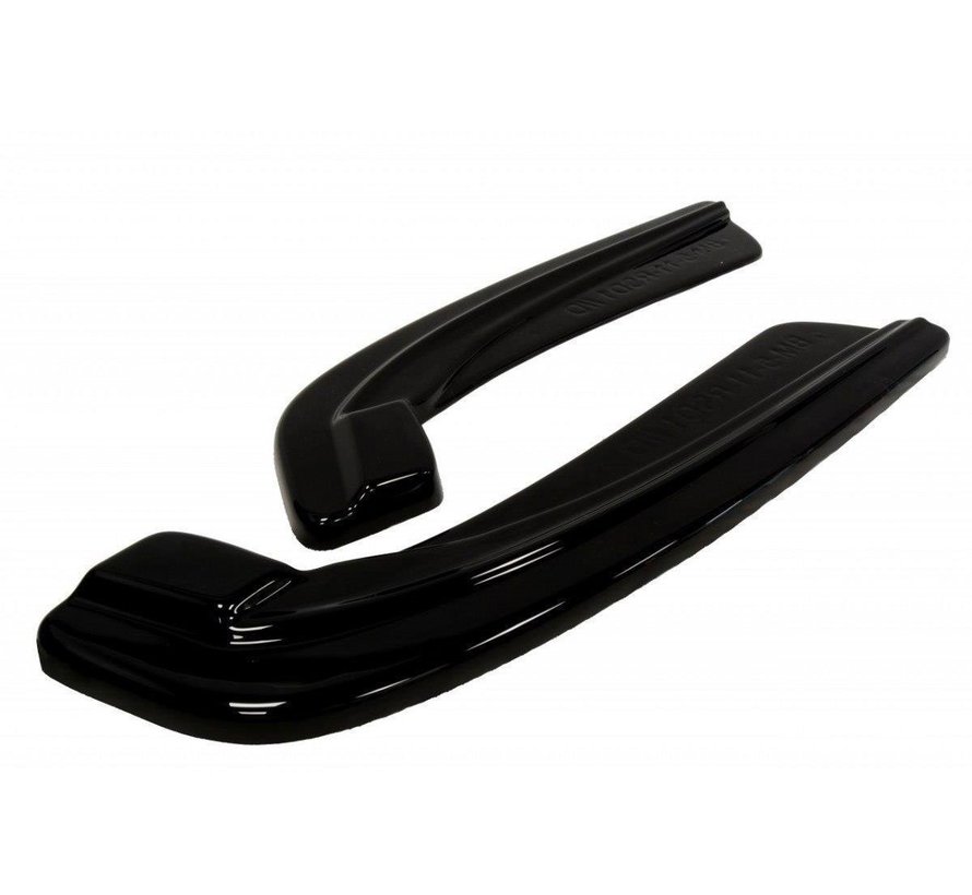 Maxton Design REAR SIDE SPLITTERS passend voor BMW 5 F11 M-PACK (fits two single exhaust ends)