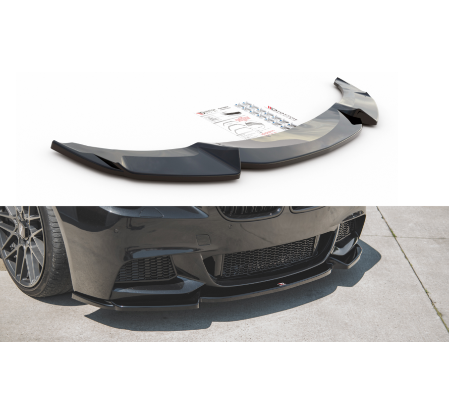 Maxton Design FRONT SPLITTER V.3 passend voor BMW 5 F10/F11 M-Pack