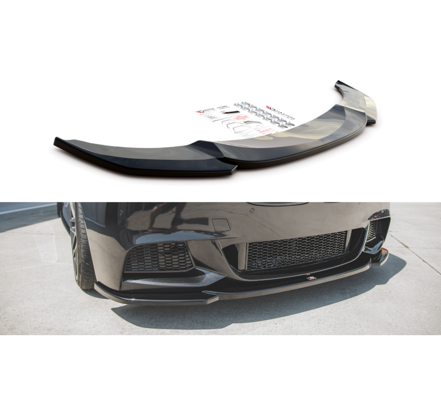 Maxton Design FRONT SPLITTER V.4 passend voor BMW 5 F10/F11 M-Pack