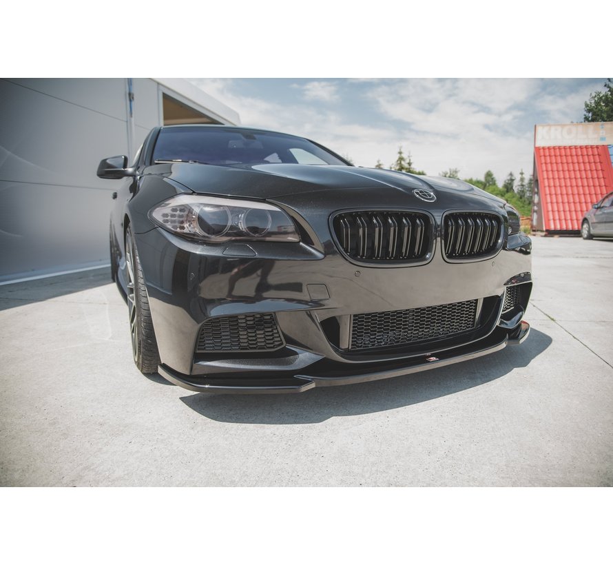 Maxton Design FRONT SPLITTER V.4 passend voor BMW 5 F10/F11 M-Pack