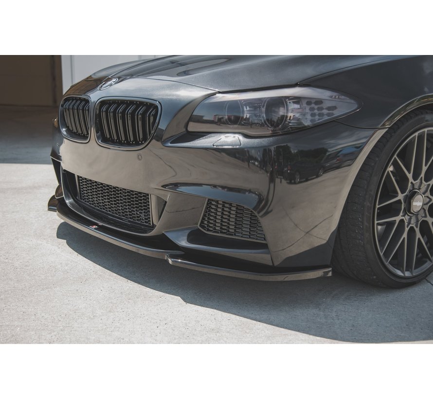 Maxton Design FRONT SPLITTER V.4 passend voor BMW 5 F10/F11 M-Pack