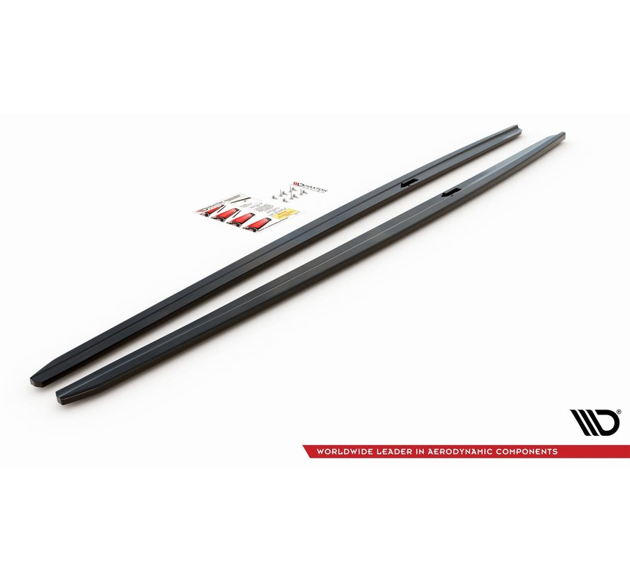 Maxton Design SIDE SKIRTS DIFFUSERS  V.2 BMW 5 F10/F11 M-Pack