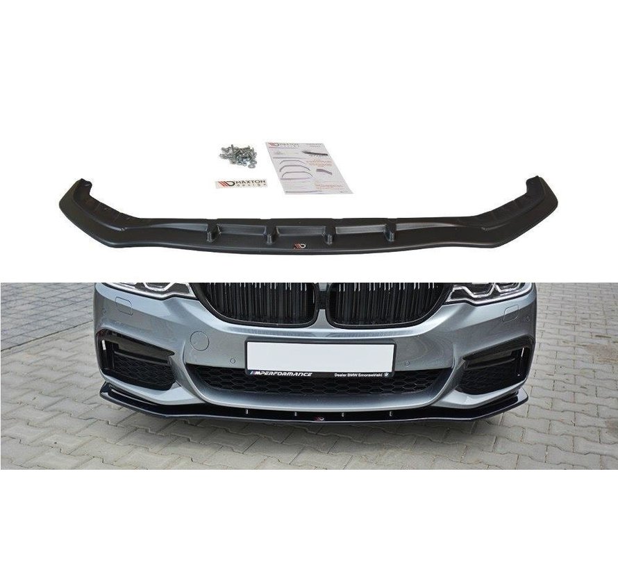 Maxton Design FRONT SPLITTER V.1 passend voor BMW 5 G30/ G31 M-Pack