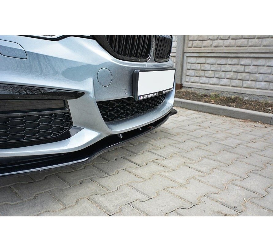 Maxton Design FRONT SPLITTER V.1 passend voor BMW 5 G30/ G31 M-Pack