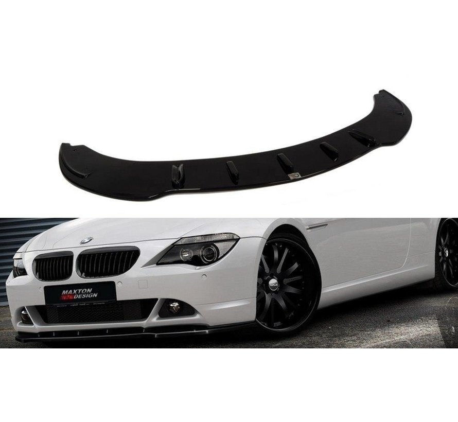 Maxton Design FRONT SPLITTER passend voor BMW 6 E63 / E64 (PREFACE MODEL) v.1