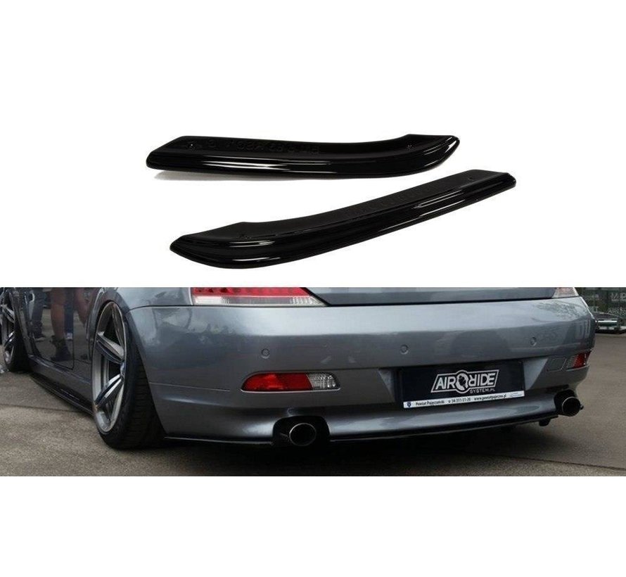 Maxton Design REAR SIDE SPLITTERS passend voor BMW 6 E63 / E64 (PREFACE MODEL)