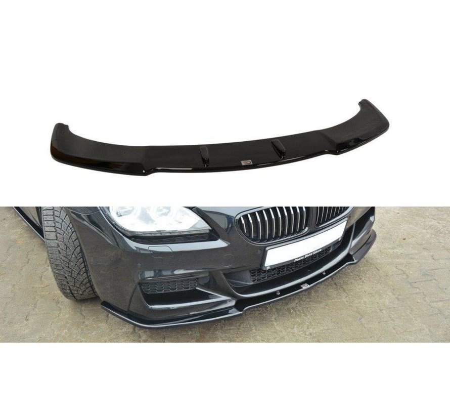Maxton Design FRONT SPLITTER passend voor BMW 6 Gran CoupÃ© MPACK