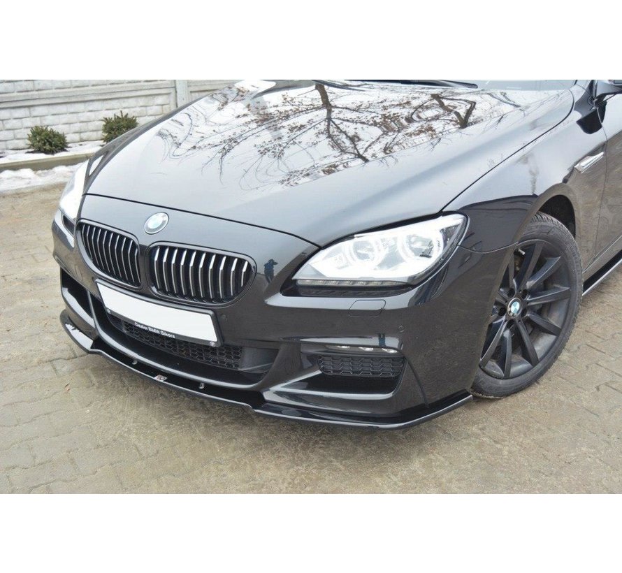 Maxton Design FRONT SPLITTER passend voor BMW 6 Gran CoupÃ© MPACK