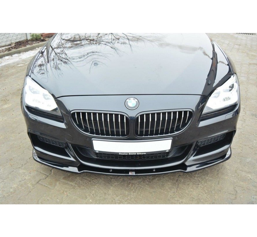 Maxton Design FRONT SPLITTER passend voor BMW 6 Gran CoupÃ© MPACK