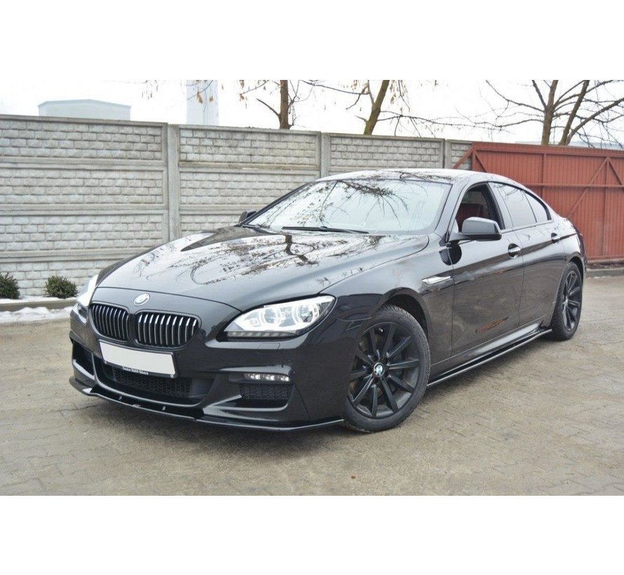 Maxton Design FRONT SPLITTER passend voor BMW 6 Gran CoupÃ© MPACK