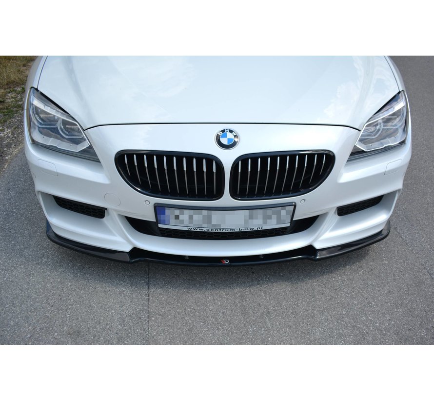 Maxton Design FRONT SPLITTER passend voor BMW 6 Gran CoupÃ© MPACK