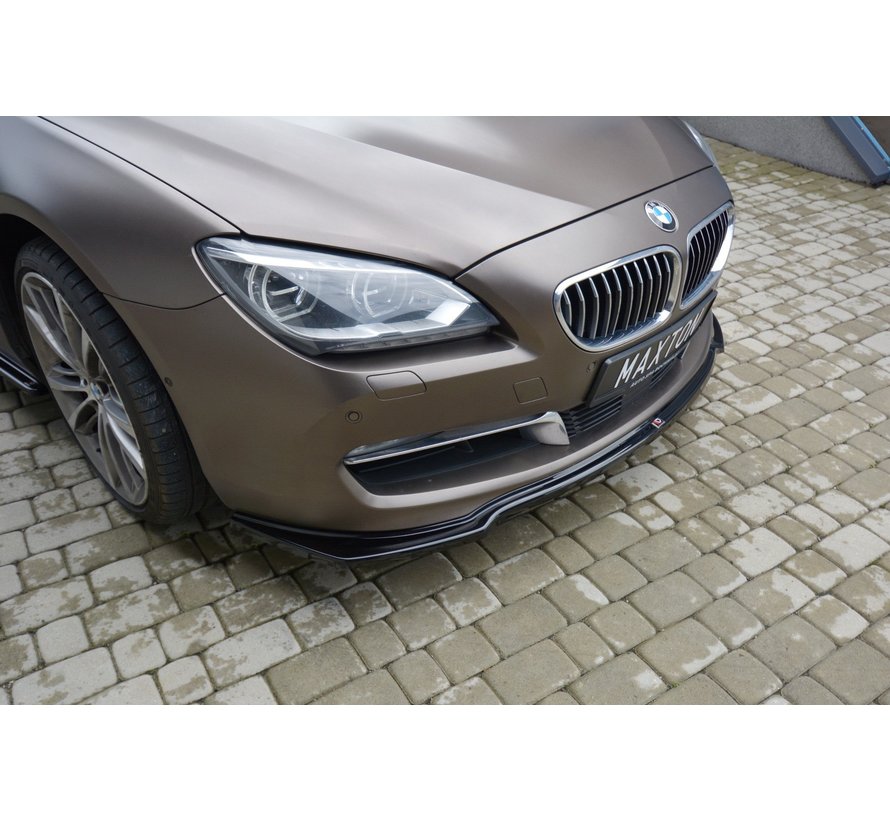 Maxton Design FRONT SPLITTER passend voor BMW 6 GRAN COUPÃ‰