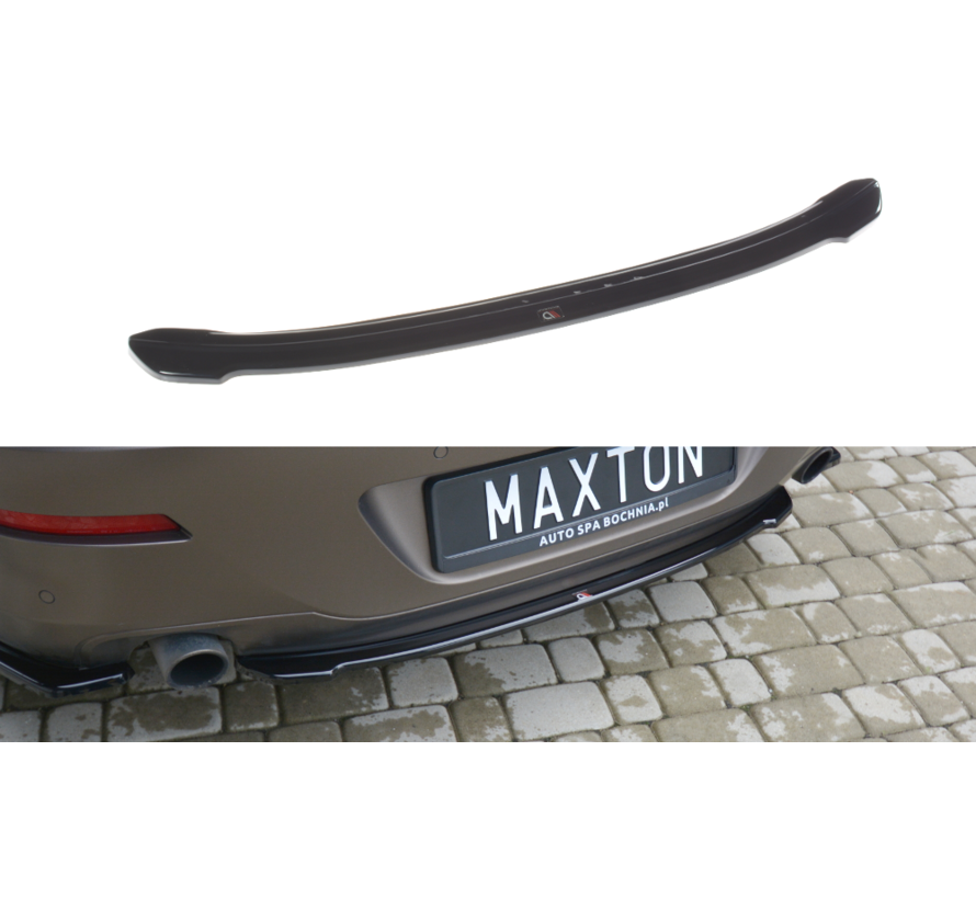 Maxton Design CENTRAL REAR DIFFUSER BMW 6 GRAN COUPÃ‰