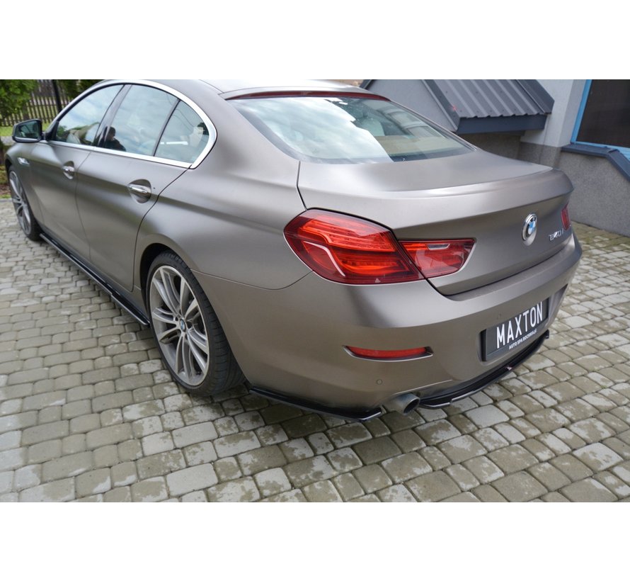 Maxton Design CENTRAL REAR DIFFUSER BMW 6 GRAN COUPÃ‰