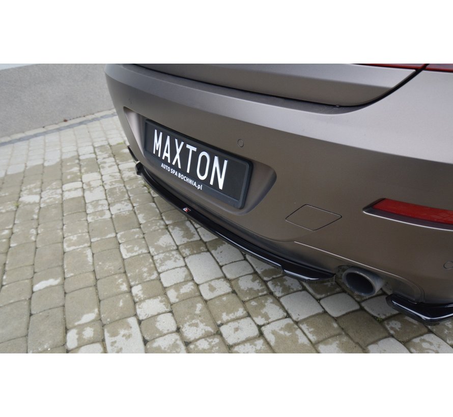 Maxton Design CENTRAL REAR DIFFUSER BMW 6 GRAN COUPÃ‰