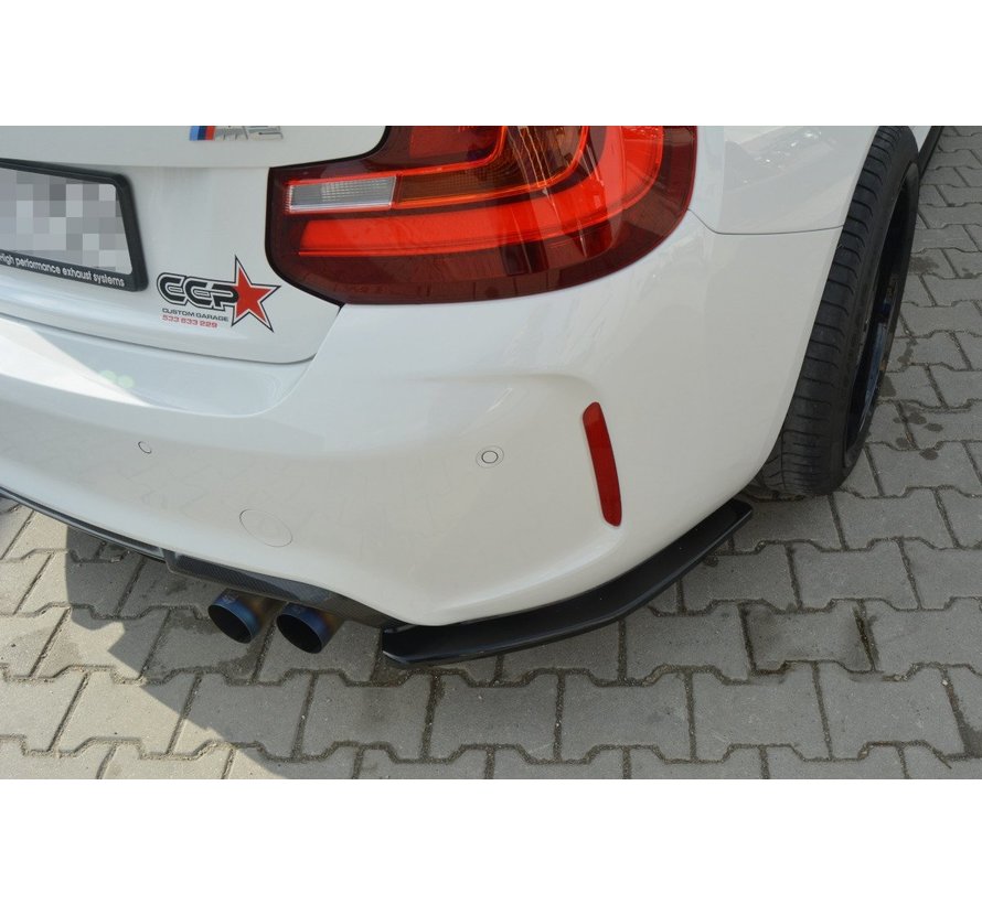 Maxton Design REAR SIDE SPLITTERS passend voor BMW M2 (F87) COUPÃ‰
