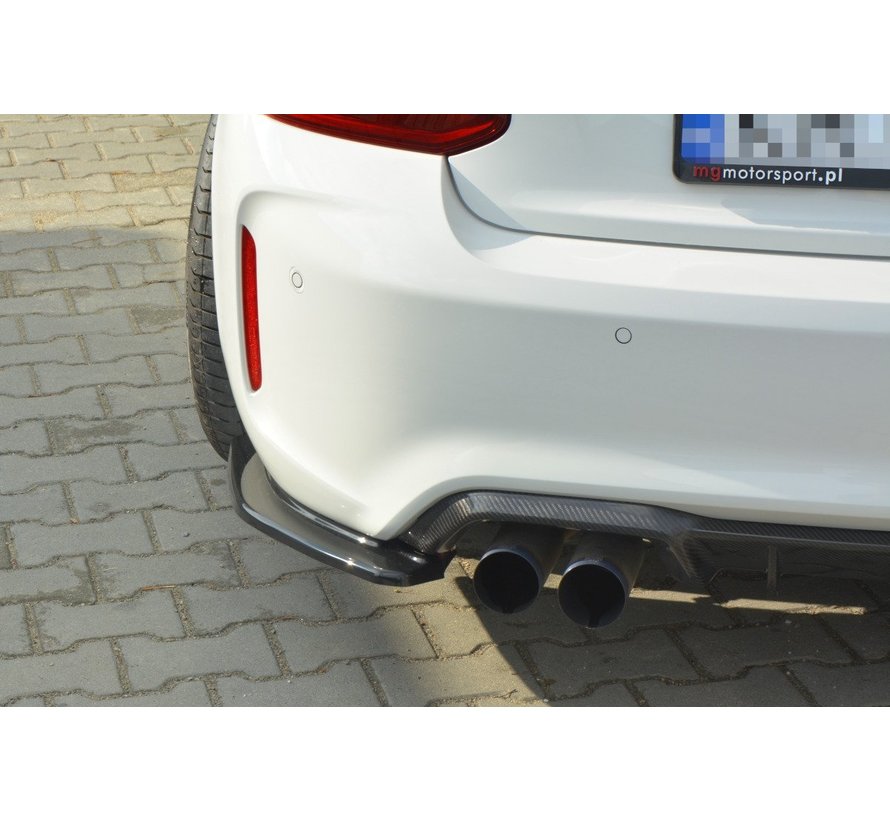 Maxton Design REAR SIDE SPLITTERS BMW M2 (F87) COUPÃ‰