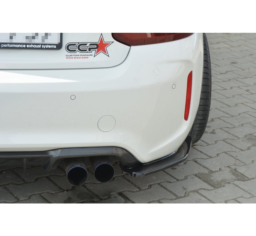 Maxton Design REAR SIDE SPLITTERS BMW M2 (F87) COUPÃ‰