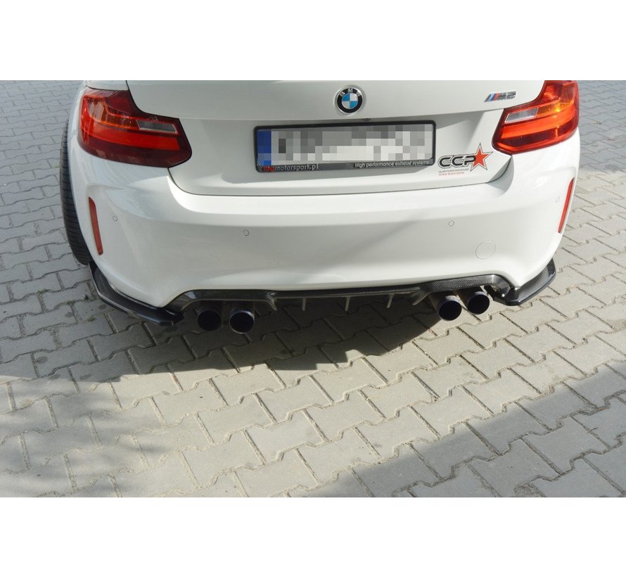 Maxton Design REAR SIDE SPLITTERS passend voor BMW M2 (F87) COUPÃ‰