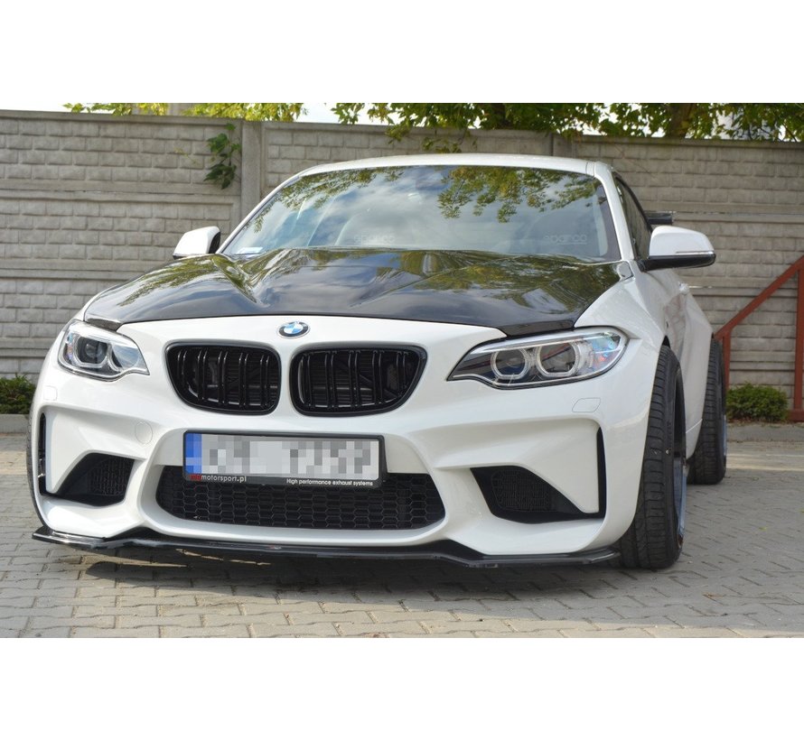 Maxton Design FRONT SPLITTER passend voor BMW M2 (F87) COUPÃ‰