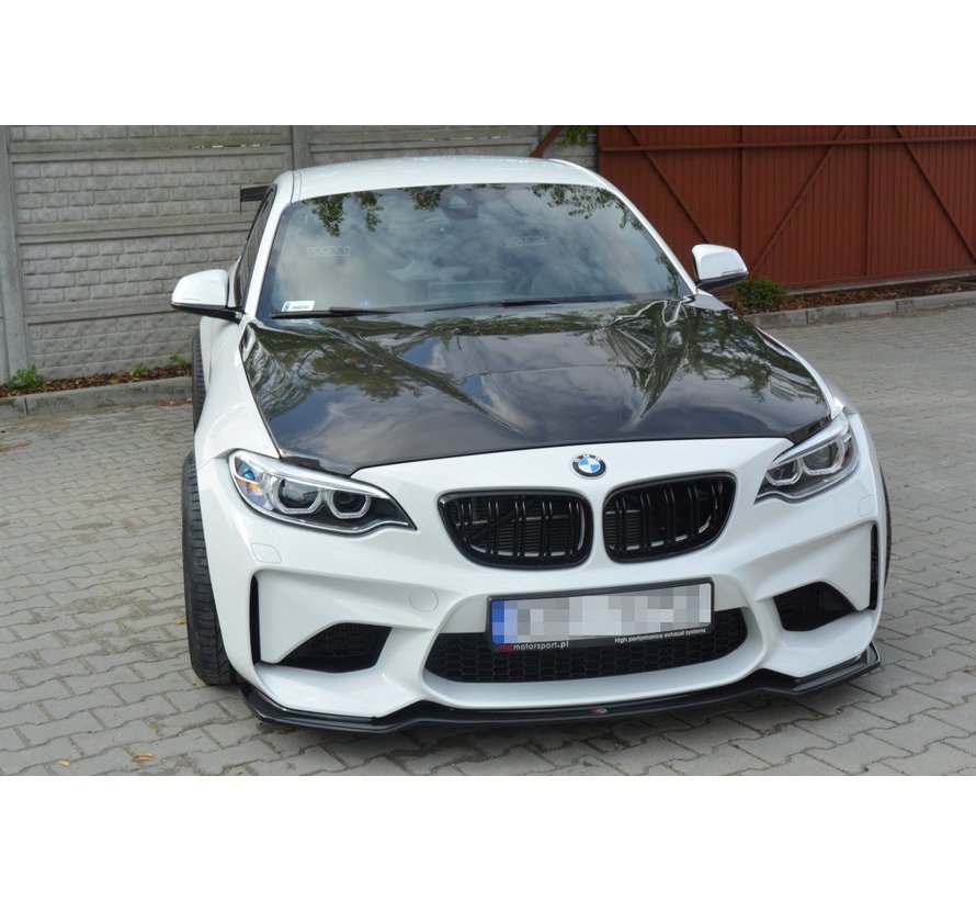 Maxton Design FRONT SPLITTER passend voor BMW M2 (F87) COUPÃ‰