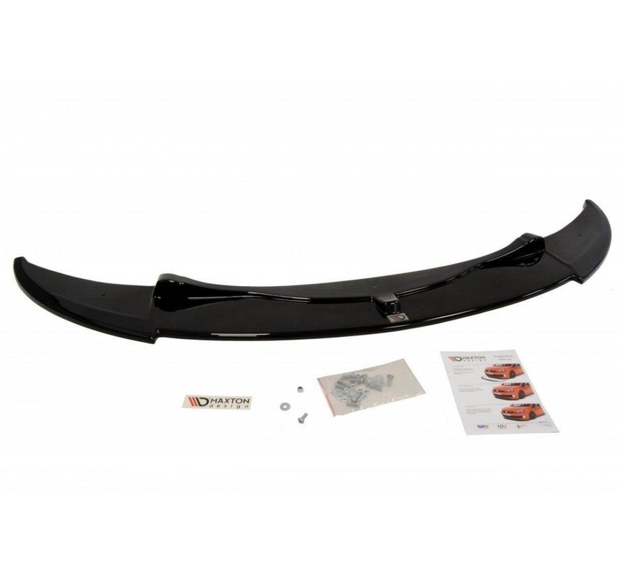 Maxton Design FRONT SPLITTER passend voor BMW M3 E92 / E93 (PREFACE MODEL fits M Performance splitters)