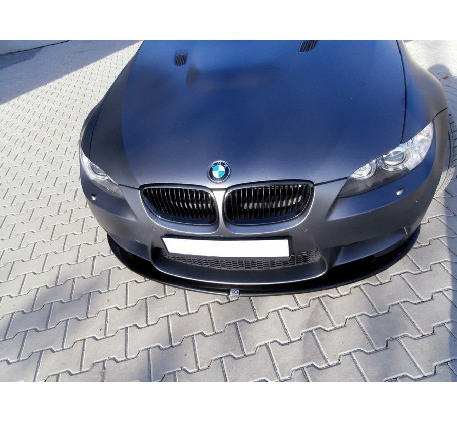 Maxton Design FRONT SPLITTER passend voor BMW M3 E92 / E93 (PREFACE MODEL)