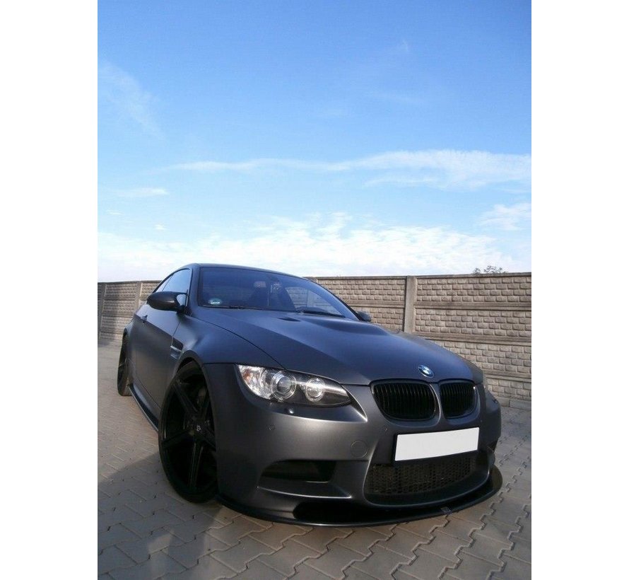 Maxton Design FRONT SPLITTER passend voor BMW M3 E92 / E93 (PREFACE MODEL)
