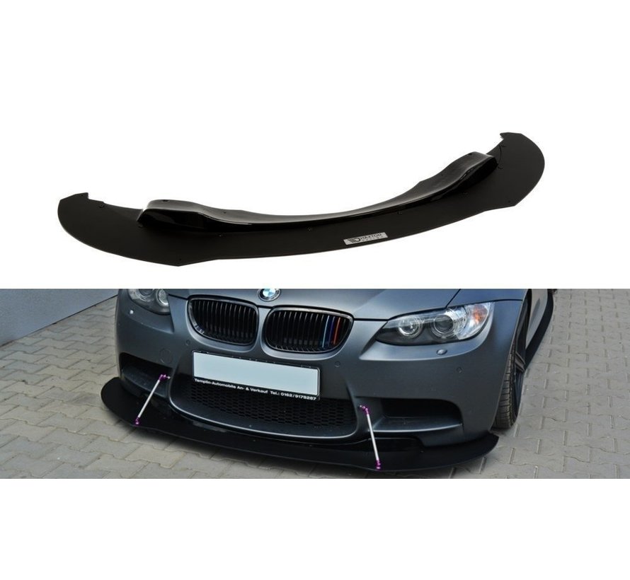 Maxton Design FRONT RACING SPLITTER BMW M3 E92 / E93 (PREFACE MODEL)