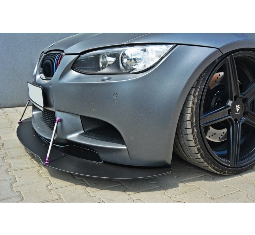 Maxton Design FRONT RACING SPLITTER BMW M3 E92 / E93 (PREFACE MODEL)