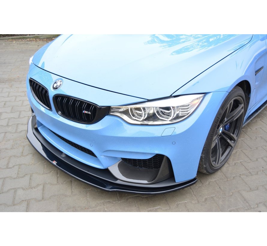 Maxton Design FRONT SPLITTER  passend voor BMW M4 F82 M-performance