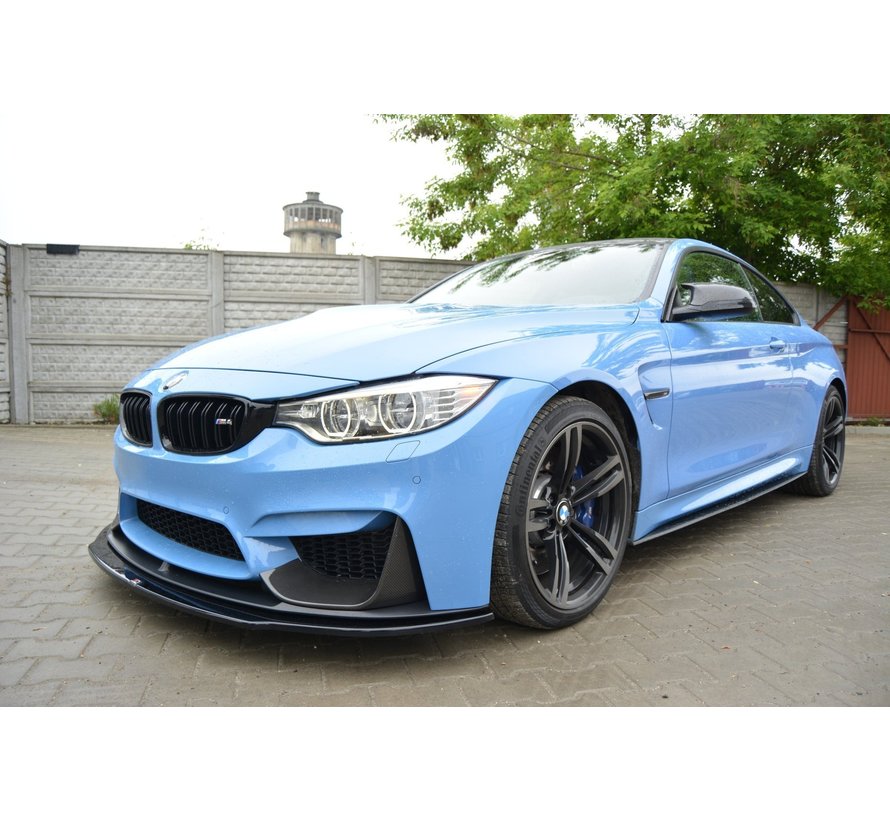 Maxton Design FRONT SPLITTER  passend voor BMW M4 F82 M-performance