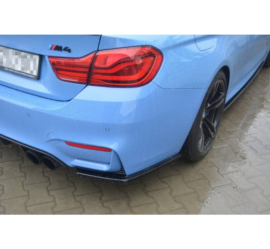 Maxton Design REAR SIDE SPLITTERS BMW M4 F82